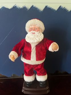 Animated Santa Claus Christmas Figure
