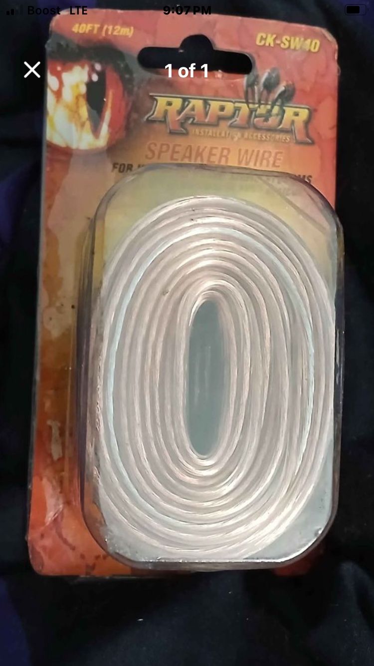 Speaker Wire 40ft