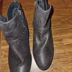 Ankle Boots Size 6,5 Grayish 
