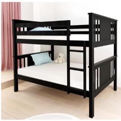 Bunk Bed Frame With Mattresses 