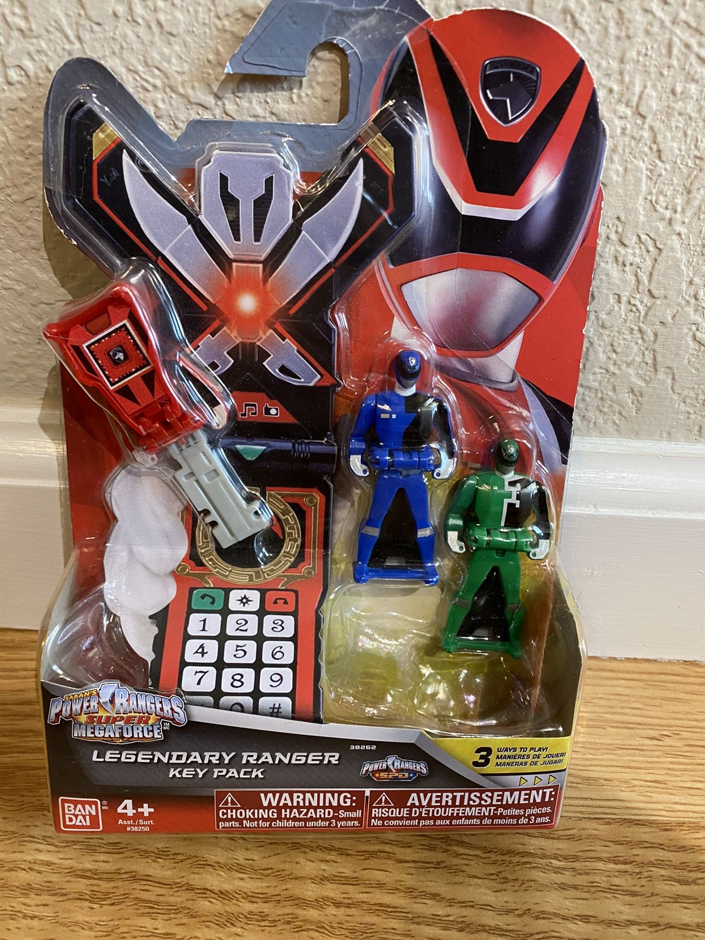 Collectible Power Ranger Legendary Key Pack Super Megaforce (SPD)