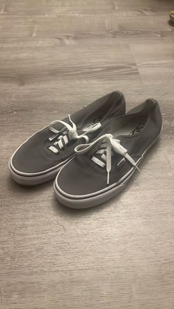Vans Authentic Low-Top Sneakers Gray size 8.5