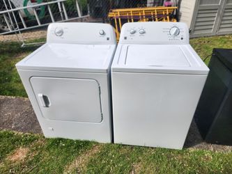Washer and Gas Dryer