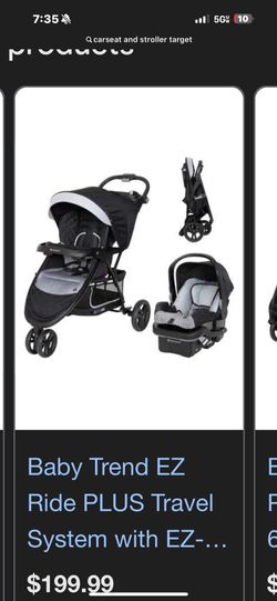 Baby Trend Carseat AND Stroller