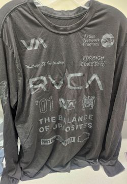 RVCA Sport Tee Regular Fit Size XL