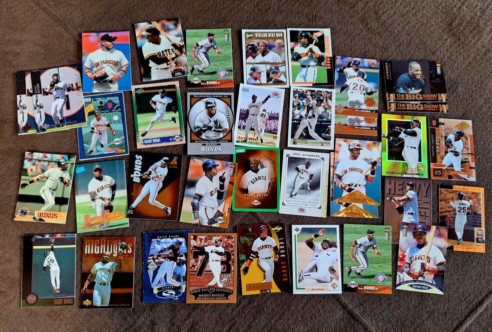 Barry Bonds Cards 