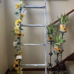 Decorative Ladder Plant stands