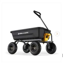 Dumping Garden Cart