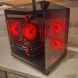 Red Destroyer - Gaming PC | Ryzen 5 5500 | RTX 3060 12GB | 16GB DDR4 | 1TB NVME