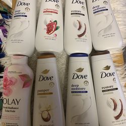 Body washes ($5 each)