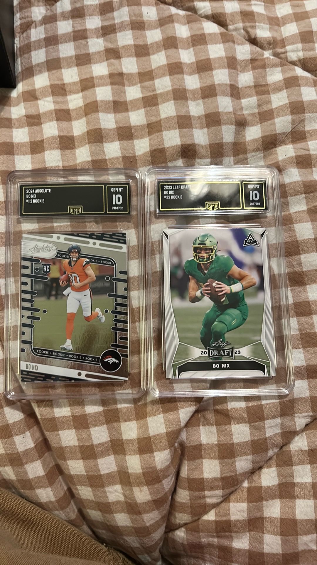 X2 Bo nix GMA 10 rookies