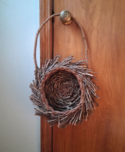 Nest like twig basket