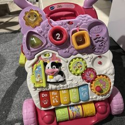 Walker And Detachable Activity Play board 