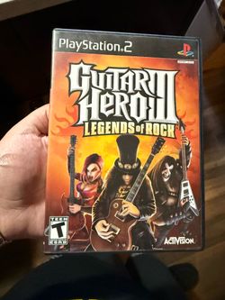 Guitar Hero III Legends of Rock PS2 PlayStation 2