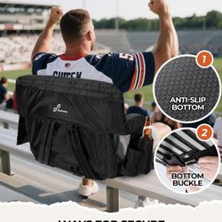 Stadium Bleacher Chairs .