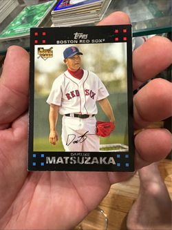 Topps Daisuke Matsuzaka Boston Red Sox Rookie Card
