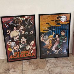 Anime poster With Frame 