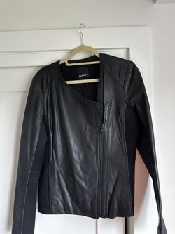 Trouve Genuine Leather Jacket