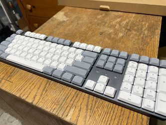 SM3 Slim Mechanical Backlit Bluetooth Keyboard by Satechi.