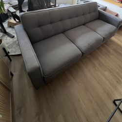 Dark Gray Sofa
