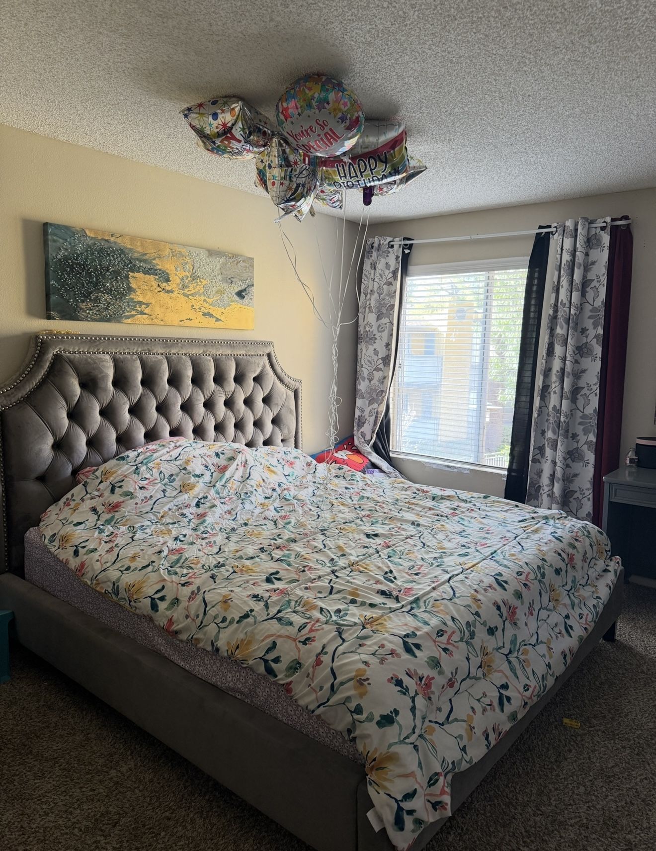 King Bed With Board And Mattress