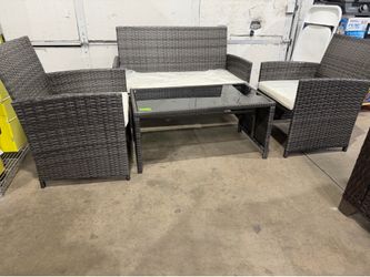 Outdoor patio set