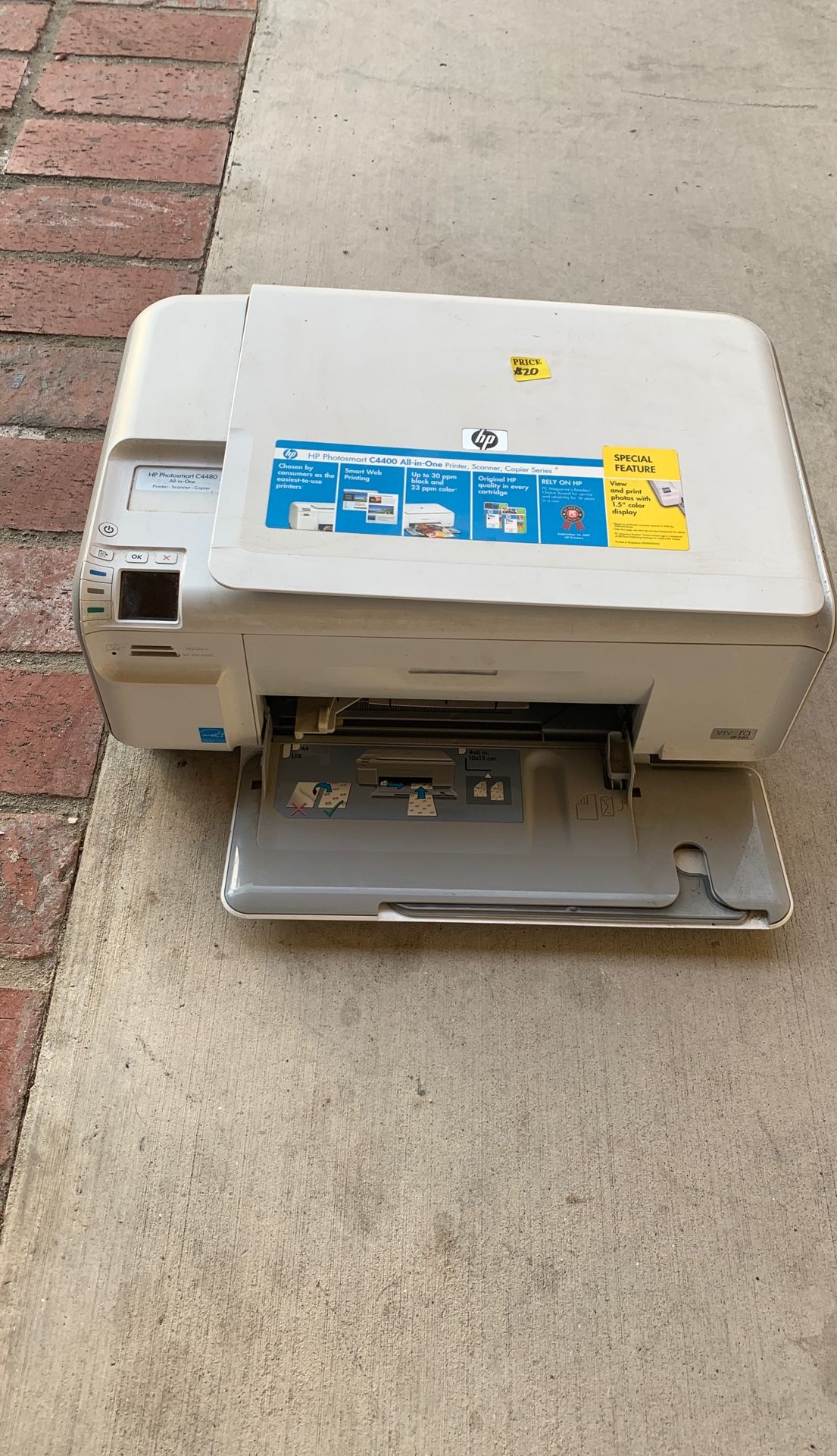 hp Photosmart C4480 AllinOne Printer, Scanner, Copier for Sale in