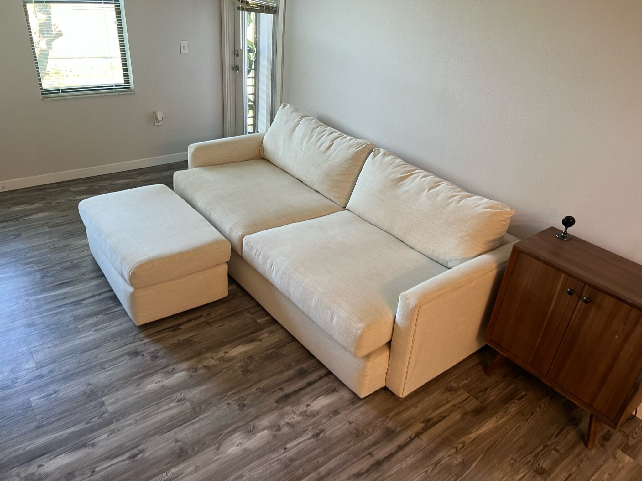 Brand New Couch And Ottoman 