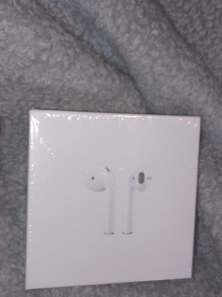 Sealed Never Open AirPods 2nd Generation Bluetooth Earbuds