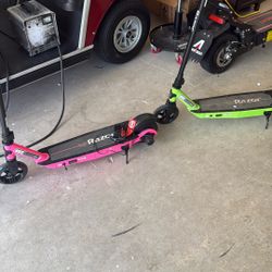 2 Razor Kid Scooters. 