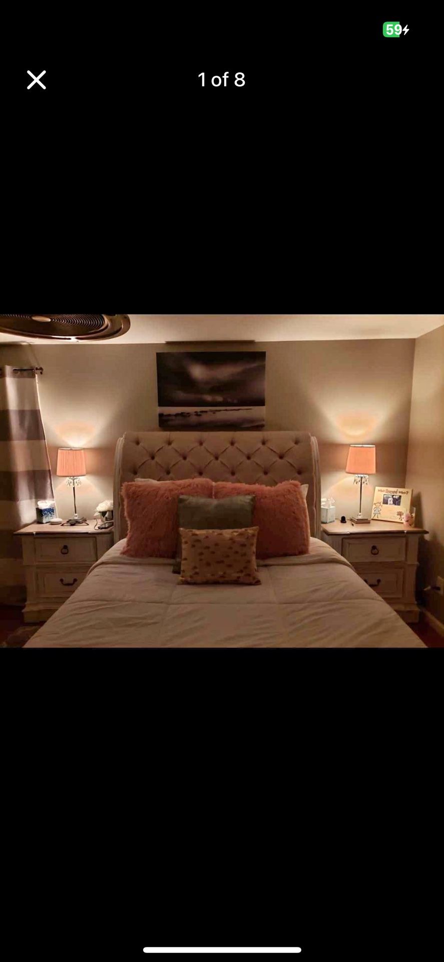 Bedroom Set & Queen Bed-Frame