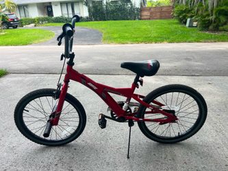 Huffy ignite 20” bike - red