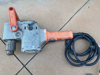 Selling a Milwaukee 1/2 Hole Hawg , in good working condition, electrical cord rubber cracking but works