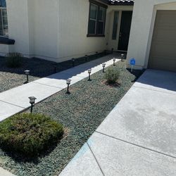 Landscape Clean Up/ Weed Control sprinkler