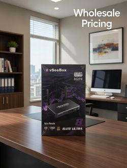 📺 vSeeBox Elite Ultra ⭐️ TV STREAMING BOX 📺