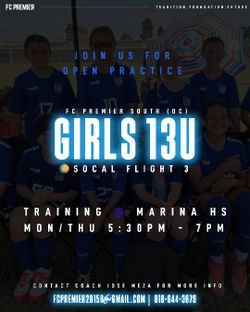 Girls Soccer Club In HB