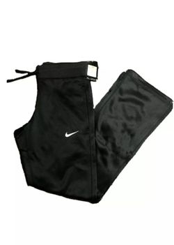 Nike Women's Therma-Fit Fleece Training Pants Black Size Ankle Zip