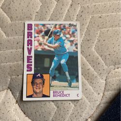 Bruce Benedict Baseball Card