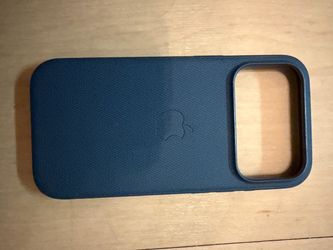 Blue Apple tech woven iPhone 17 pro Case