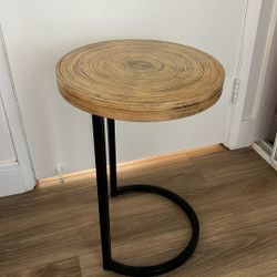 Small Side Table - Wood Pattern