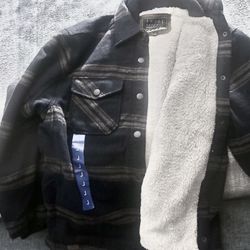 Jachs  Ny Shepard Linen Flannel Large 