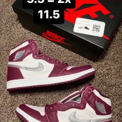 Jordan 1 Bordeau 