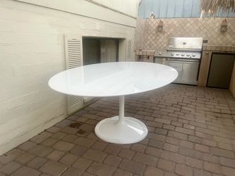Gorgeous New Large 78” Modway Lippa Mid Century Modern Style Tulip Table Dining Table