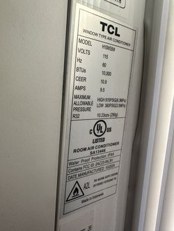 10,000 BTU TCL Air Conditioner w/ WiFi