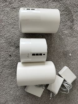 tplink wifi 6 mesh router. deco x68 and x55