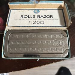 Rolls razor