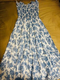 Size: S - Blue Floral Dress – Saks Fifth Avenue