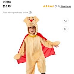 kids dog costume NEW