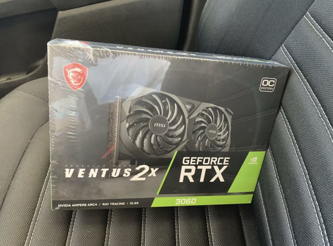 MSI - NVIDIA Geforce RTX 3060 Ventus 2X 12G OC - 12GB GDDR6 - PCI