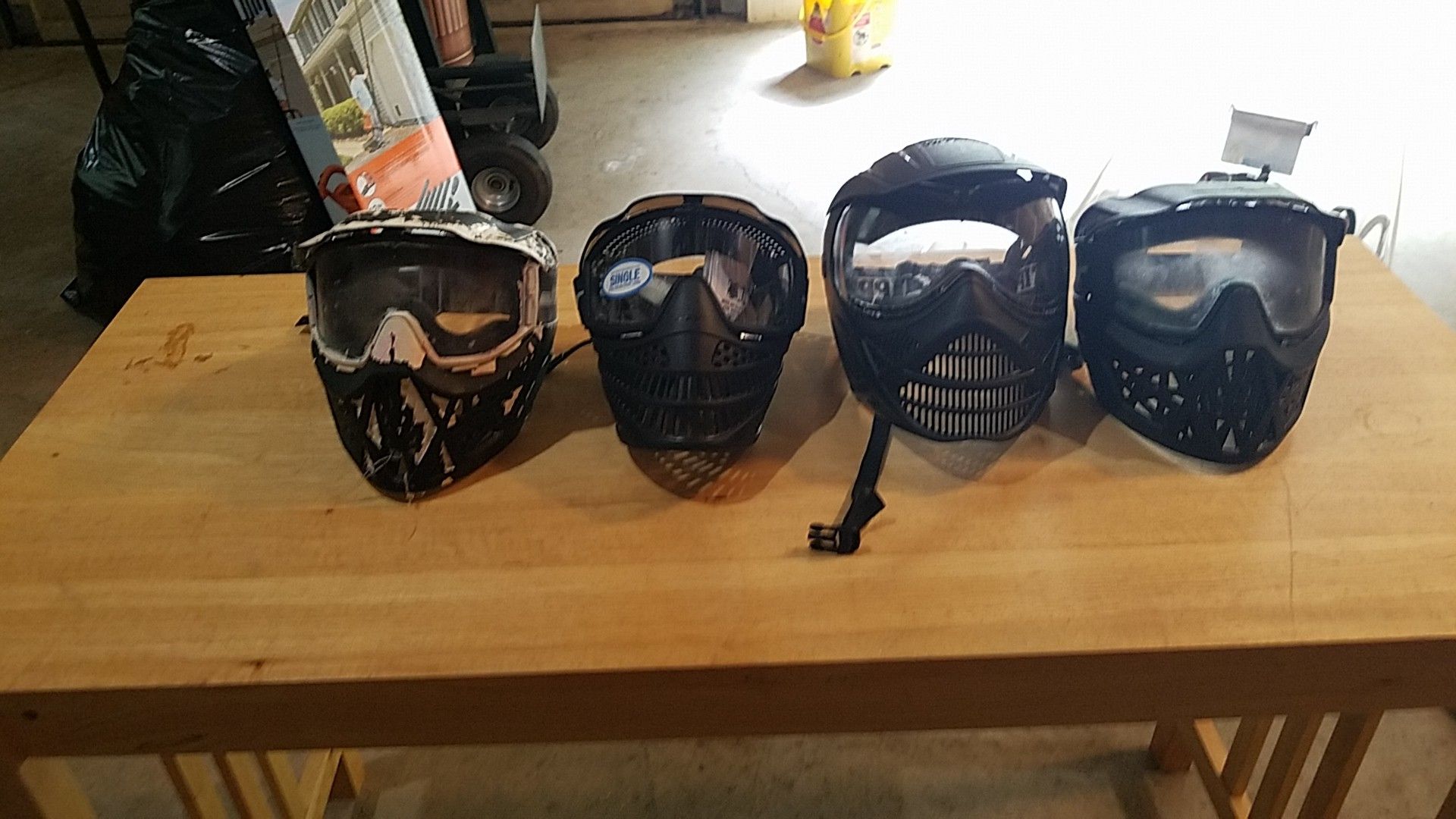 Paint ball masks